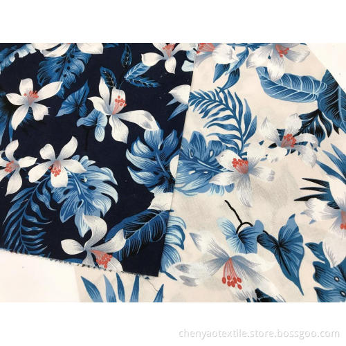 Simple and Atmospheric Cotton Linen Printed Fabric